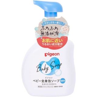 Sữa tắm Pigeon Baby Soap Nhật Bản 500ml Chai vòi xịt (xanh) giá sỉ