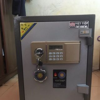 Két sắt việt tiệp VT54ĐT XÁM thông minh đúc đặc bê tông giao hàng toàn quốc vận chuyển tận nơi FREESHIP