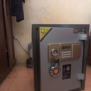 Két sắt việt tiệp VT54ĐT XÁM thông minh đúc đặc bê tông giao hàng toàn quốc vận chuyển tận nơi FREESHIP
