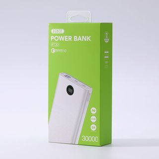 Pin Sạc Dự Phòng 30.000mAh ROBOT RT30 Dung Lượng Lớn Sạc Nhanh PD/QC 3.0 Công Suất 22.5W 3 Cổng Sạc Ra BenZ Store