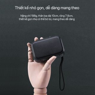 Loa Bluetooth Mini 5.0 ROBOT RB100 Âm Thanh Cực Đỉnh Pin Lâu - Hỗ Trợ Nghe Nhạc Bằng Thẻ Nhớ TF & USB BenZ Store