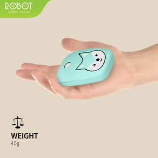 Chuột Quang Không Dây 2.4GHz ROBOT M220 Họa Tiết Hoạt Hình Dễ Thương - Cảm Biến Quang Học Khoảng Cách Tín Hiệu 20m
