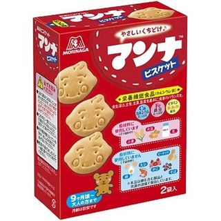 Bánh quy mặt cười ăn dặm Morinaga Nhật giá sỉ