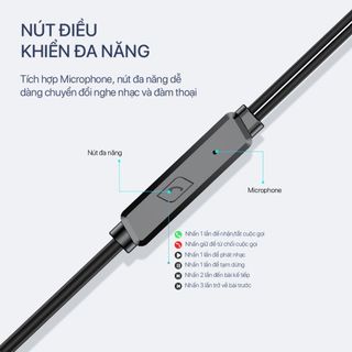 Tai nghe có dây, chơi game gaming cho Xiaomi Oppo Samsung chính hãng 6 Vivo laptop pc Robot RE20 In ear BenZ Stor