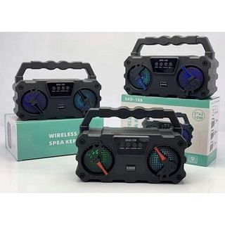Loa bluetooth karaoke SKD106 kèm micro hát có dây [BH 6 tháng]