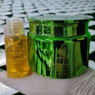 Kem trắng da Huỳnh ĐỖ tặng kèm serum ủ trắng da