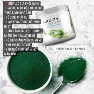 Diệp lục unicity Mỹ