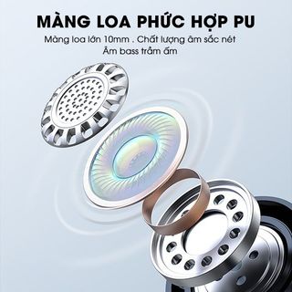 Tai Nghe Bluetooth T5NC Chống Ồn ANC Công Nghệ Bluetooth 5.2 Chống Nước IPX4 Bảo Hành Chính Hãng BenZ Store