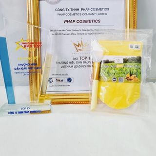 Mask Bột nghệ tươi 100% nguyên chất nhà Phap Cosmeticccccc