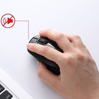 Chuột Không Dây Tĩnh Âm M312 Silent USB 2.4GHz - Không Ồn, Phù Hợp Cho PC/Laptop BenZ Store