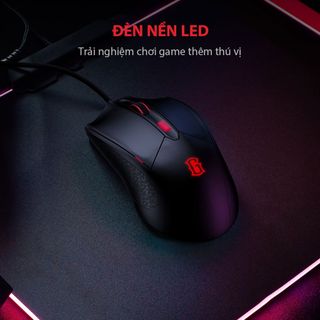 Chuột Gaming Máy Tính GM100 Đèn Led Có Dây Hàng Chính Hãng Bảo Hành 12 Tháng BenZ Store