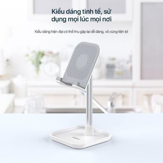 Giá Đỡ Điện Thoại/Máy Tính Bảng ROBOT RT-US04 Tăng Giảm Chiều Cao Và Góc Nhìn - Chất Liệu Hợp Kim Nhôm BenZ Store