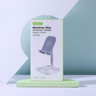 Giá Đỡ Điện Thoại/Máy Tính Bảng ROBOT RT-US04 Tăng Giảm Chiều Cao Và Góc Nhìn - Chất Liệu Hợp Kim Nhôm BenZ Store