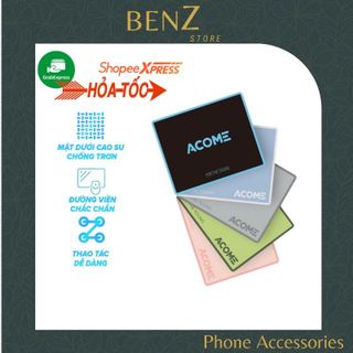 Miếng Lót Chuột ACOME AMP01 Kích Thước 22 x 18 cm Chất liệu Vải + Cao Su BenZ Store