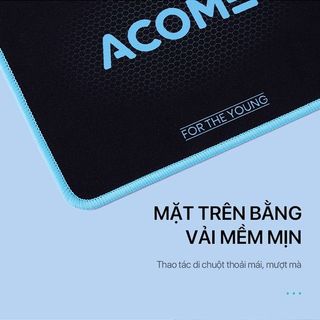 Miếng Lót Chuột ACOME AMP01 Kích Thước 22 x 18 cm Chất liệu Vải + Cao Su BenZ Store