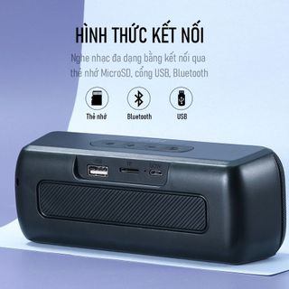 Loa Bluetooth ROBOT RB220 Âm Thanh Hi-Fi Mạnh Mẽ - Kích Thước Nhỏ Gọn Dễ Mang Theo - Bảo Hành 12 Tháng BenZ Store