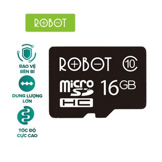 Thẻ Nhớ Micro SD ROBOT TF Card 16GB/ 32GB/ 64GB - Dành Cho Nhiều Loại Thiết Bị Camera, Laptop,Loa, Điện Thoại BenZ Store