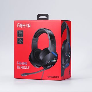 Tai Nghe Chụp Tai Gamen GH2200 Hiệu Ứng LED Kiểu Dáng Gaming Hàng Chính Hãng Bảo Hành 12 Tháng 1 Đổi 1 BenZ Store