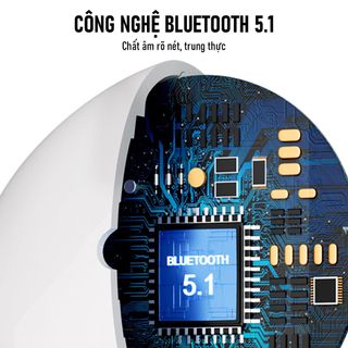 Tai Nghe Bluetooth True Wireless ROBOT Airbuds T50 Semi InEar Chống Nước IPX4 Playtime 35h BenZ Store