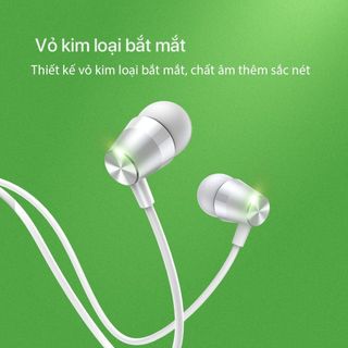 Tai Nghe Có Dây ROBOT RE101S Nghe Nhạc Đàm Thoại Cổng Kết Nối 3.5mm - Dây Chống Rối BenZ Store