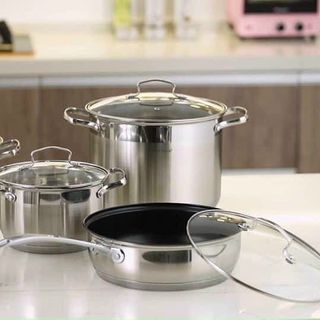 Bộ nồi inox 304 cao cấp 6 món Kaisavilla KV-6667
