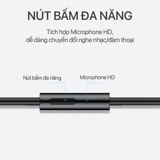 Tai Nghe Nhét Tai Chính Hãng VIVAN Q11S Âm Thanh HD Cổng Kết Nối 3.5mm Tích Hợp Micro Đàm Thoại BenZ Store