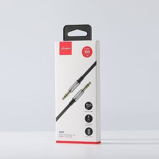 Dây Cáp Âm Thanh AUX VIVAN AUX01 Cổng Kết Nối 3.5mm Dài 100cm BenZ Store