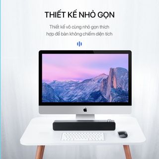 Loa Vi Tính Bluetooth Soundbar ROBOT RB480 Công Suất 10W Pin 1200mAh Bass Trầm Mạnh Mẽ BenZ Store