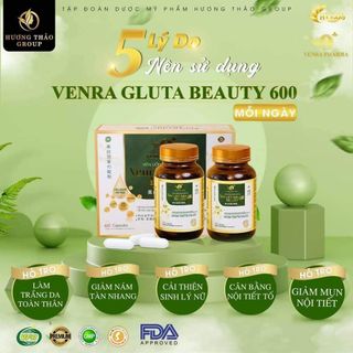 Bộ đôi viên uống sáng đẹp da, cải thiện nội tiết tố Hương Thảo Group