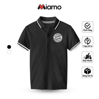 Áo thun polo unisex Miamo câu lạc bộ Bayern basic phom ôm thoải mái, vải ko nhăn xù dành cho nam nữ MO3 giá sỉ