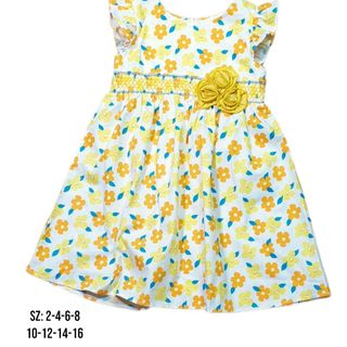 Đầm smock bé gái