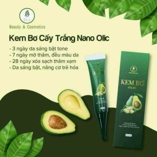 Kem bơ cấy trắng olic giá sỉ