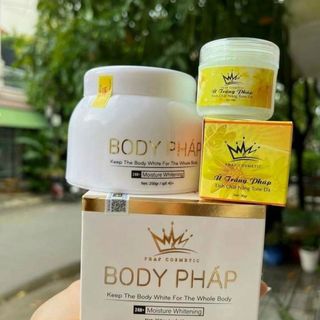 Body Pháp siêu trắng