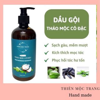 Dầu gội bồ kết - bưởi cô đặc, dầu gội thảo dược kích thích mọc tóc Thiên Mộc Trang 500ml giá sỉ