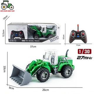 Máy ủi điều khiển từ xa (RC), xe máy cày đồ chơi, xe công trình, MTC01