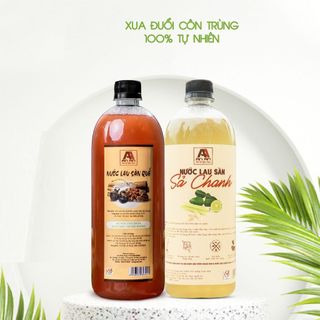 Nước lau sàn hữu cơ bồ hòn An An đuổi côn trùng, làm sạch vết bẩn, khử mùi hôi chai 1000ml giá sỉ