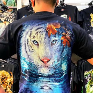 Áo Thun 3D Thái Lan in liền thân form unisex cho nam và nữ