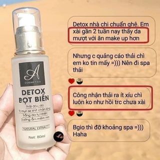 DETOX BỌT BIỂN