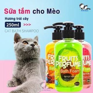 Sữa tắm nước hoa hương trái cây cho Mèo chai 250ml