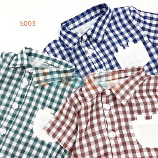 Bodysuit trẻ sơ sinh caro kèm mũ