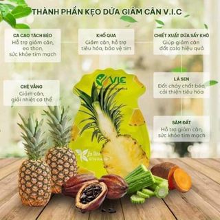 KẸO DỨA GIẢM CÂN