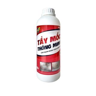 Dung dịch tẩy mốc Smart an toàn chai 1000ml làm sạch mốc tường, doăng cao su, chăn gối, quần áo trắng giá sỉ