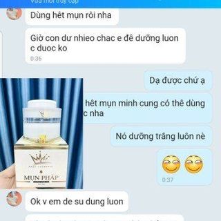 KEM FACE TRỊ MỤN TRẮNG DA PHÁPv