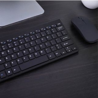Bàn Phím Chuột Không Dây K108 USB 2.4 Siêu Mỏng Nhỏ Gọn Cao Cấp Tương Thích Máy Tính PC Laptop Có Màu Bạc Vàng Đen Hồng