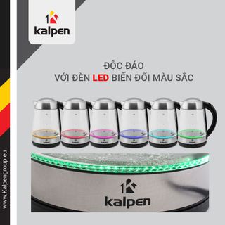 Ấm siêu tốc thuỷ tinh điều chỉnh nhiệt độ Kalpen KK88 - Liên hệ để được giá tốt nhất