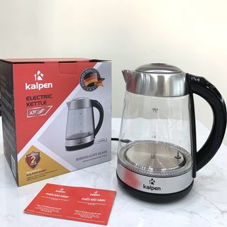 Ấm siêu tốc thuỷ tinh điều chỉnh nhiệt độ Kalpen KK88 - Liên hệ để được giá tốt nhất