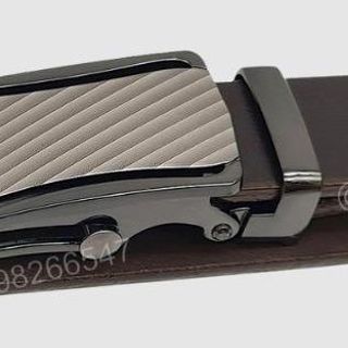 Thắt lưng học sinh / em bé da PU | Khóa lăn bản nhỏ 2.3cm DHM-356