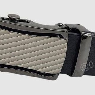 Thắt lưng học sinh / em bé da PU | Khóa lăn bản nhỏ 2.3cm DHM-356