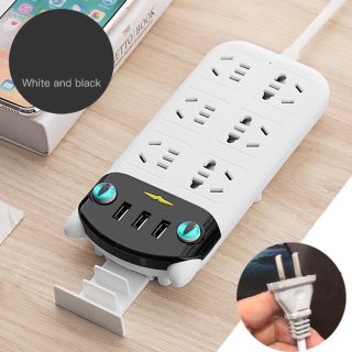 [RẺ VÔ ĐỊCH] Ổ cắm điện hình mèo loại lớn 4 ổ điện 3 cổng usb siêu kute