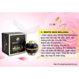 Cao nám, tàn nhang, đồi mồi Detox White Skin Melasma Hương Thảo Group 35g